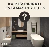 ​Kaip išsirinkti tinkamas plyteles?