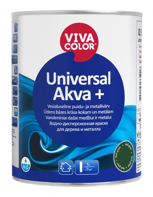 0,9L DAŽAI UNIVERSAL AKVA  SEMI-GLOSS C