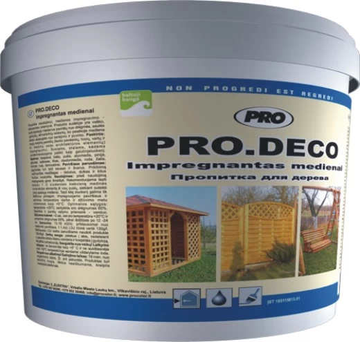 10L PRO DECO  RUDAS MEDŽ.IMPREGNANTAS