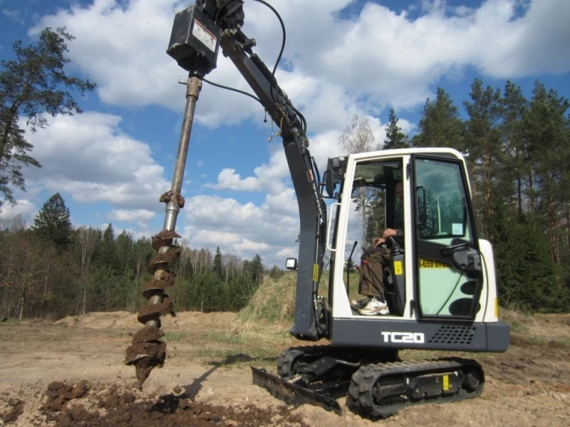 BOBCAT, mini ekskavatoriaus nuoma