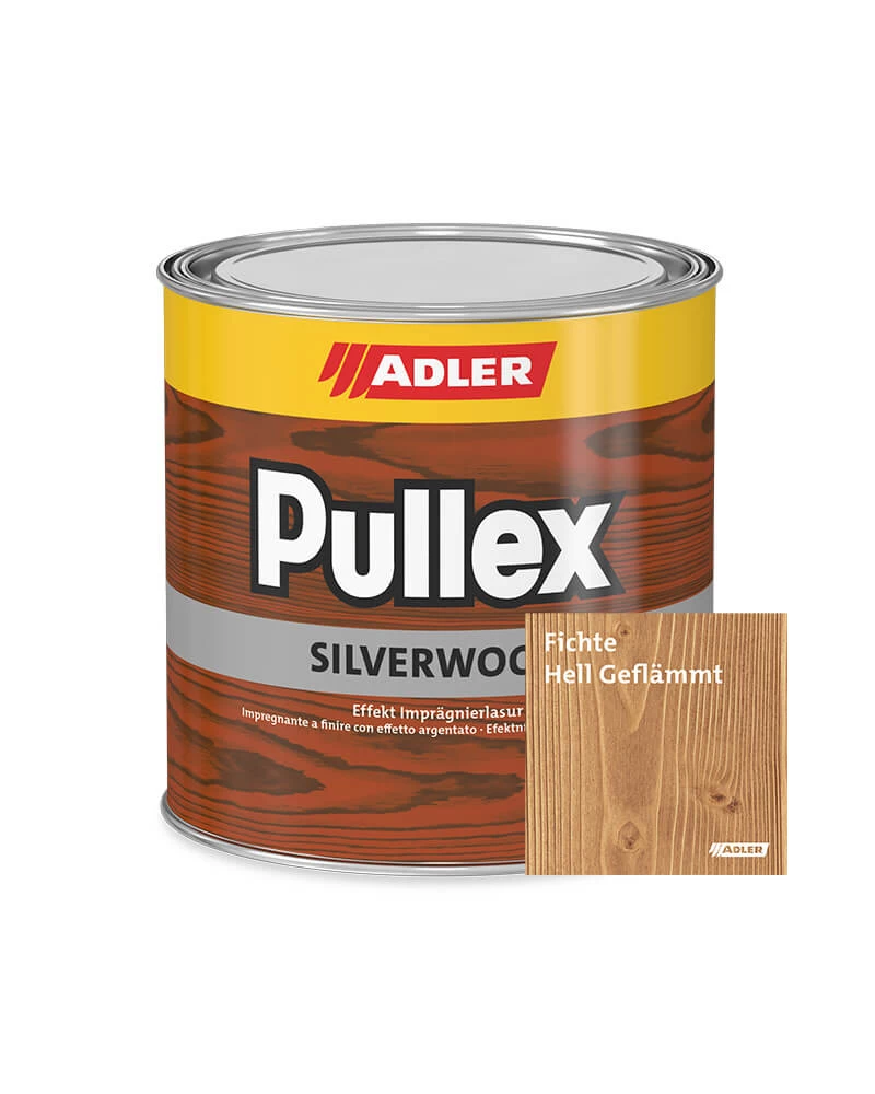 Adler Pullex Silverwood FS Fichte Hell Geflämmt sidabro efektas - šviesiai ruda - 0.75 L