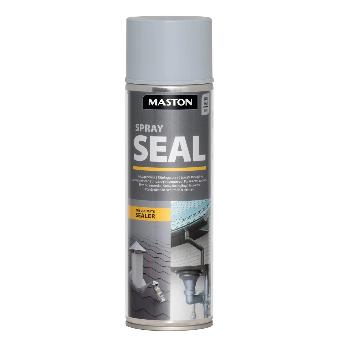 Aerozoliniai izoliuojantys dažai MASTON SPRAY SEAL, Tamsiai pilka