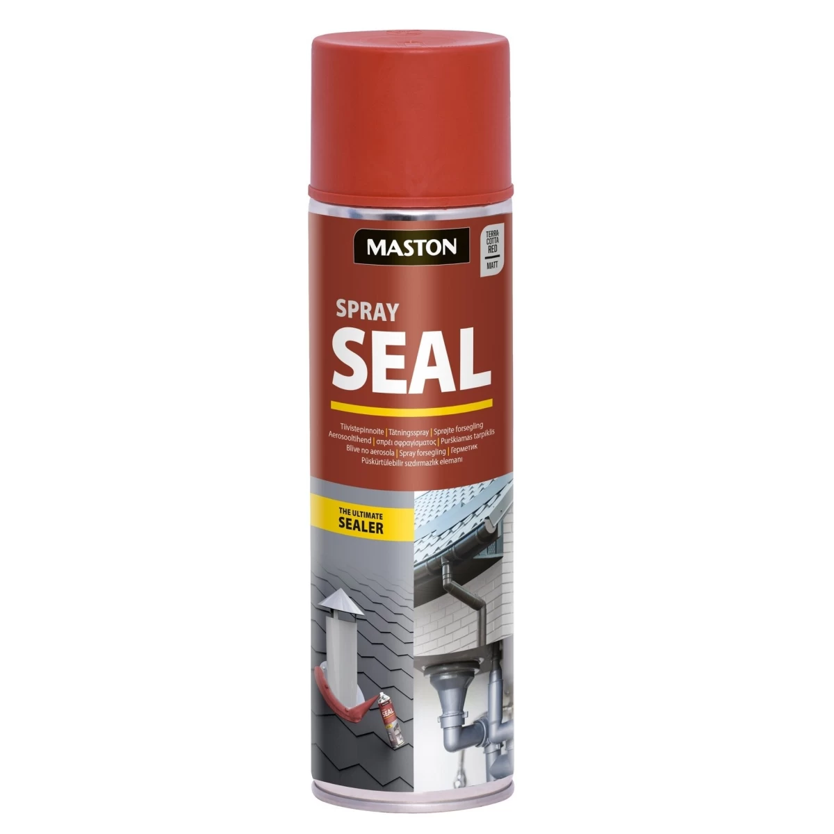 Aerozoliniai izoliuojantys dažai MASTON SPRAY SEAL, Terakotos raudona