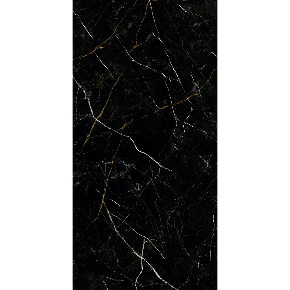 Akmens masės plytelės Royal Black Polished, 59,8x119,8 cm