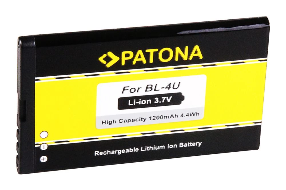 Akumuliatorius 3.7V 1200mAh Li-Ion, tinkantis vietoje NOKIA BL-4U