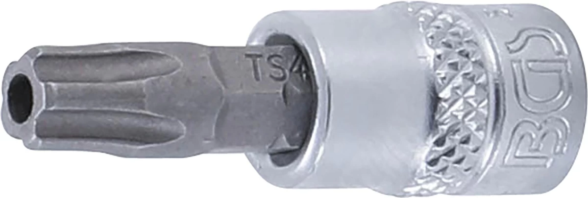 Antgalis įpresuotas | 6,3 mm (1/4) | T-Star (Torx) penkiakampis TS40 (5184-TS40)