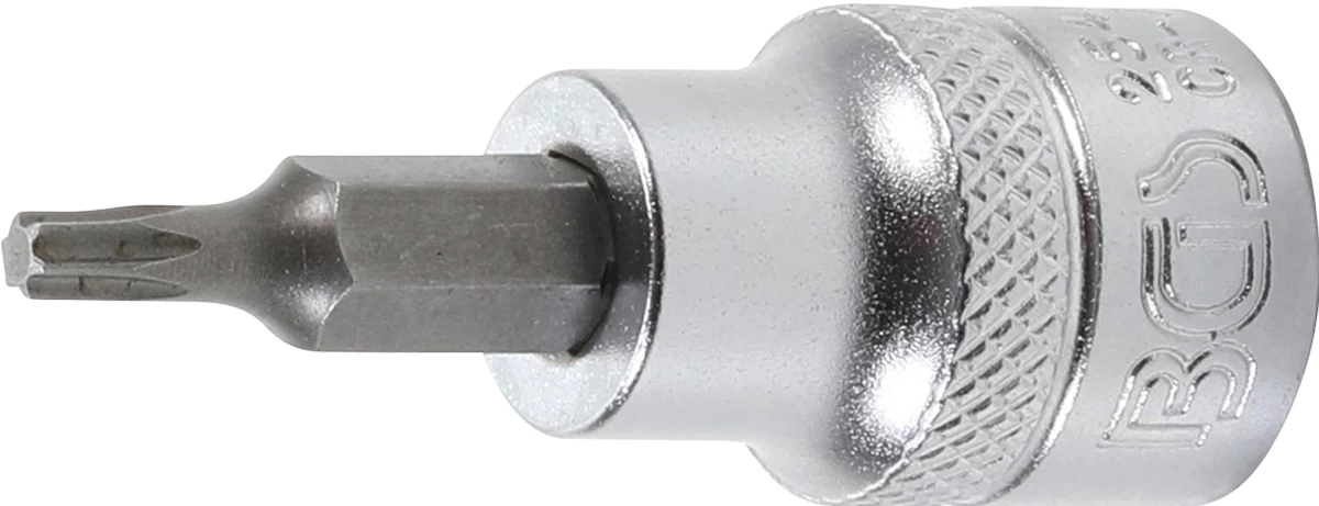 Antgalis įpresuotas į galvutę  | 10 mm (3/8) | T-Star (Torx) T10 (2760)