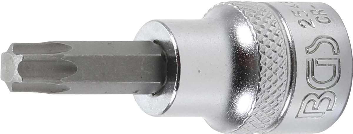 Antgalis įpresuotas į galvutę | 10 mm (3/8) | T-Star (Torx) T30 (2545)