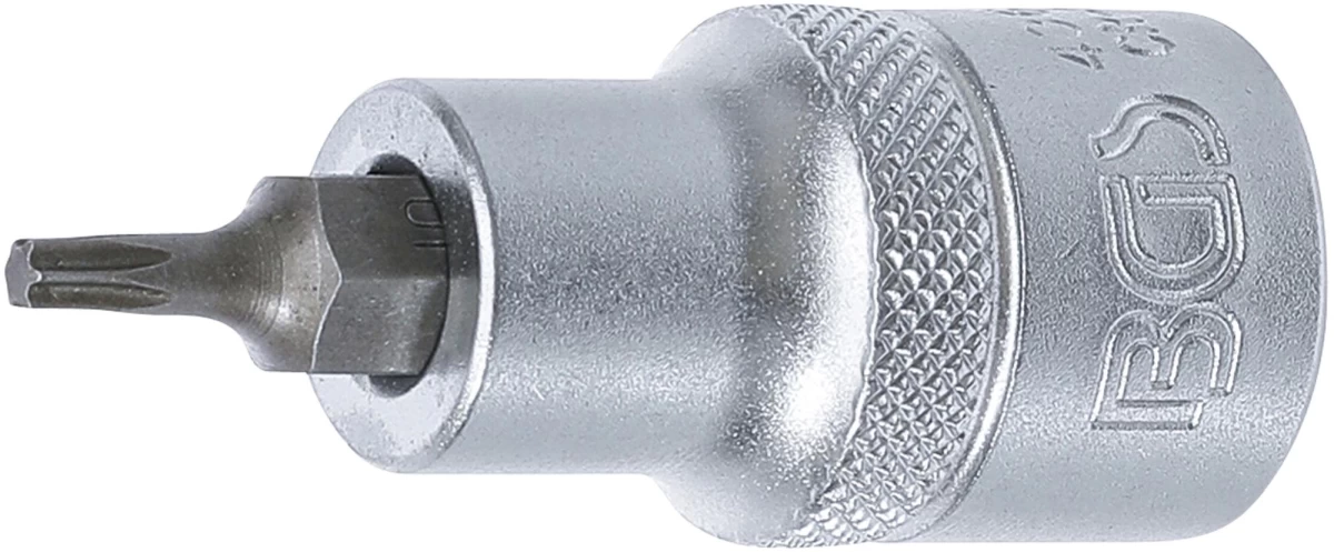 Antgalis įpresuotas į galvutę | 12,5 mm (1/2) | T-Star (Torx) T15 (4368)