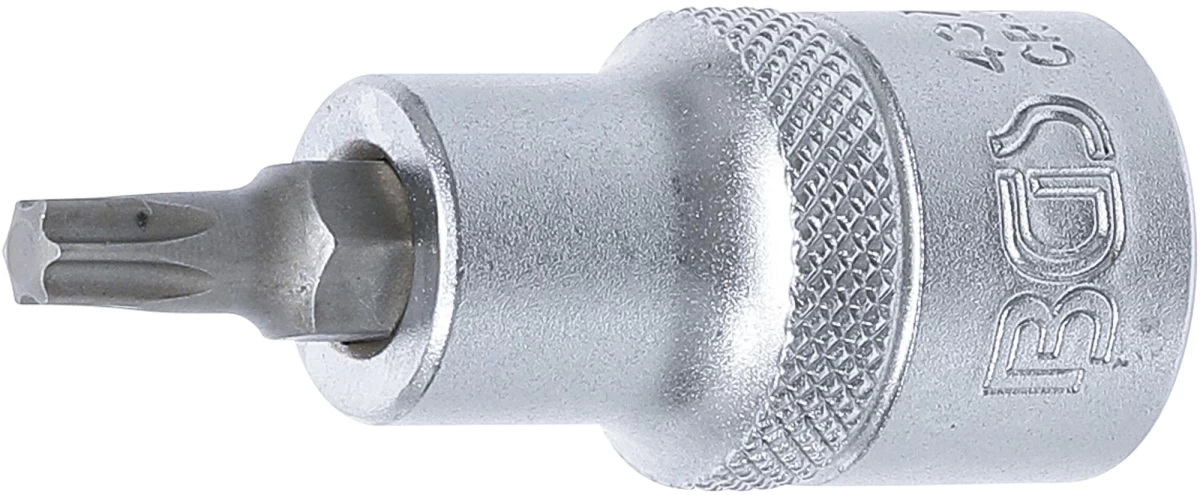 Antgalis įpresuotas į galvutę | 12,5 mm (1/2) | T-Star (Torx) T30 (4371)