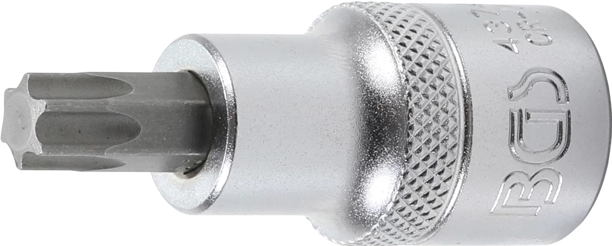 Antgalis įpresuotas į galvutę | 12.5 mm (1/2) | T-Star (Torx) T50 (4374)