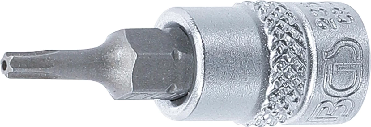 Antgalis įpresuotas į galvutę | 6.3 mm (1/4) | T-Star su skyle (Torx) T10 (2357)