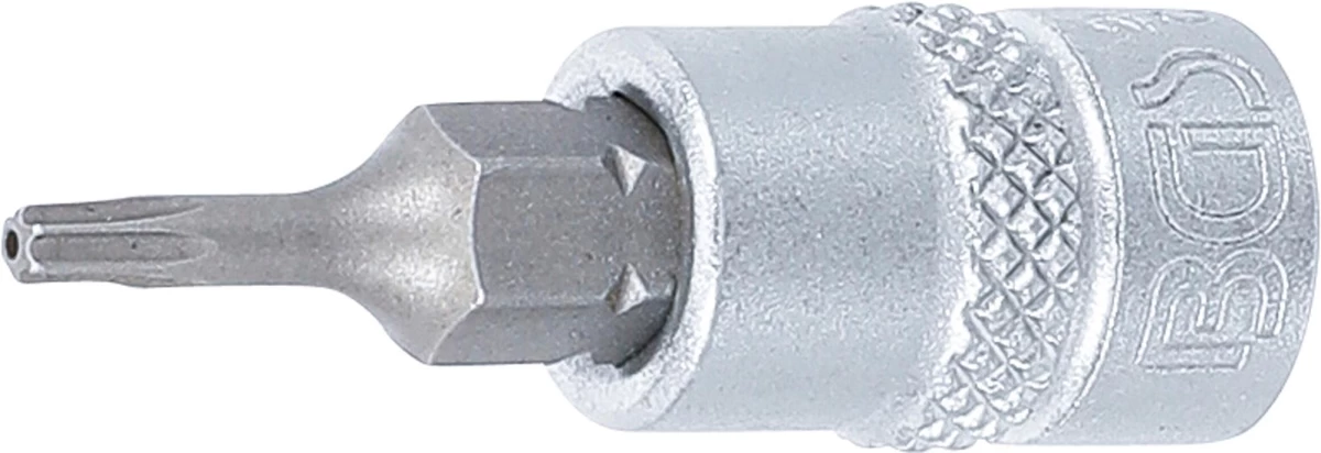 Antgalis įpresuotas į galvutę | 6.3 mm (1/4) | T-Star su skyle (Torx) T8 (2356)