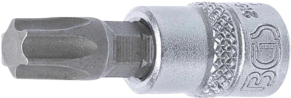 Antgalis įpresuotas į galvutę | 6.3 mm (1/4) | T-Star (Torx) T45 (2164-T45)