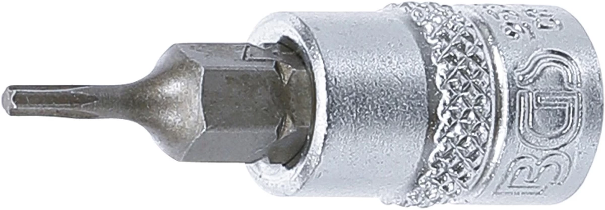 Antgalis įpresuotas į galvutę | 6.3 mm (1/4) | T-Star (Torx) T7 (2557)