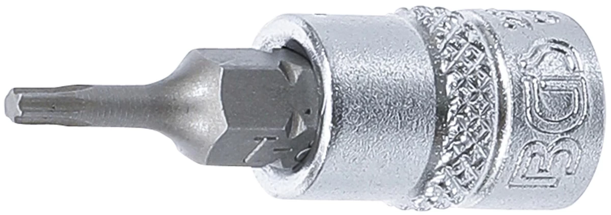 Antgalis įpresuotas į galvutę | 6.3 mm (1/4) | T-Star (Torx) T8 (2589)