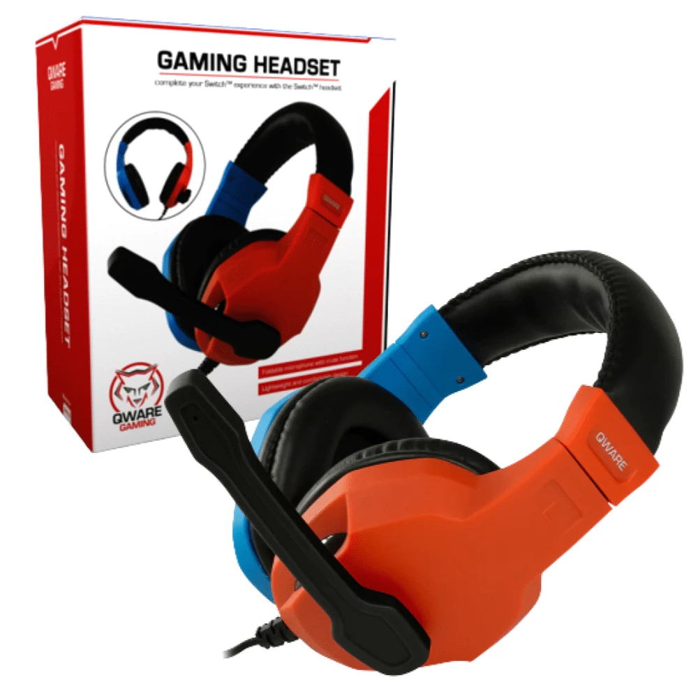 Ausinės Qware Gaming Gaming Headset (Ekspozicinė prekė)