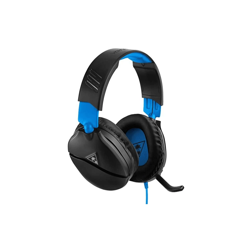 Ausinės Turtle Beach headset Recon 70P, juoda/mėlyna (Ekspozicinė prekė)