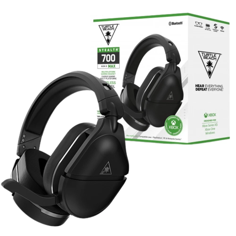 Ausinės Turtle Beach Stealth 700 Gen 2 Max, juoda (Ekspozicinė prekė)