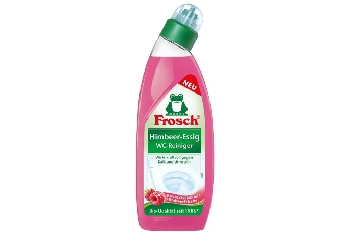 Aviečių acto tualeto valiklis FROSCH, 750ml