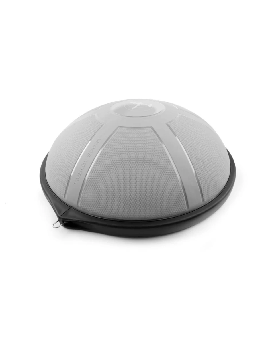 Balansinis kamuolys TRENDY MEIA (BOSU) Grey