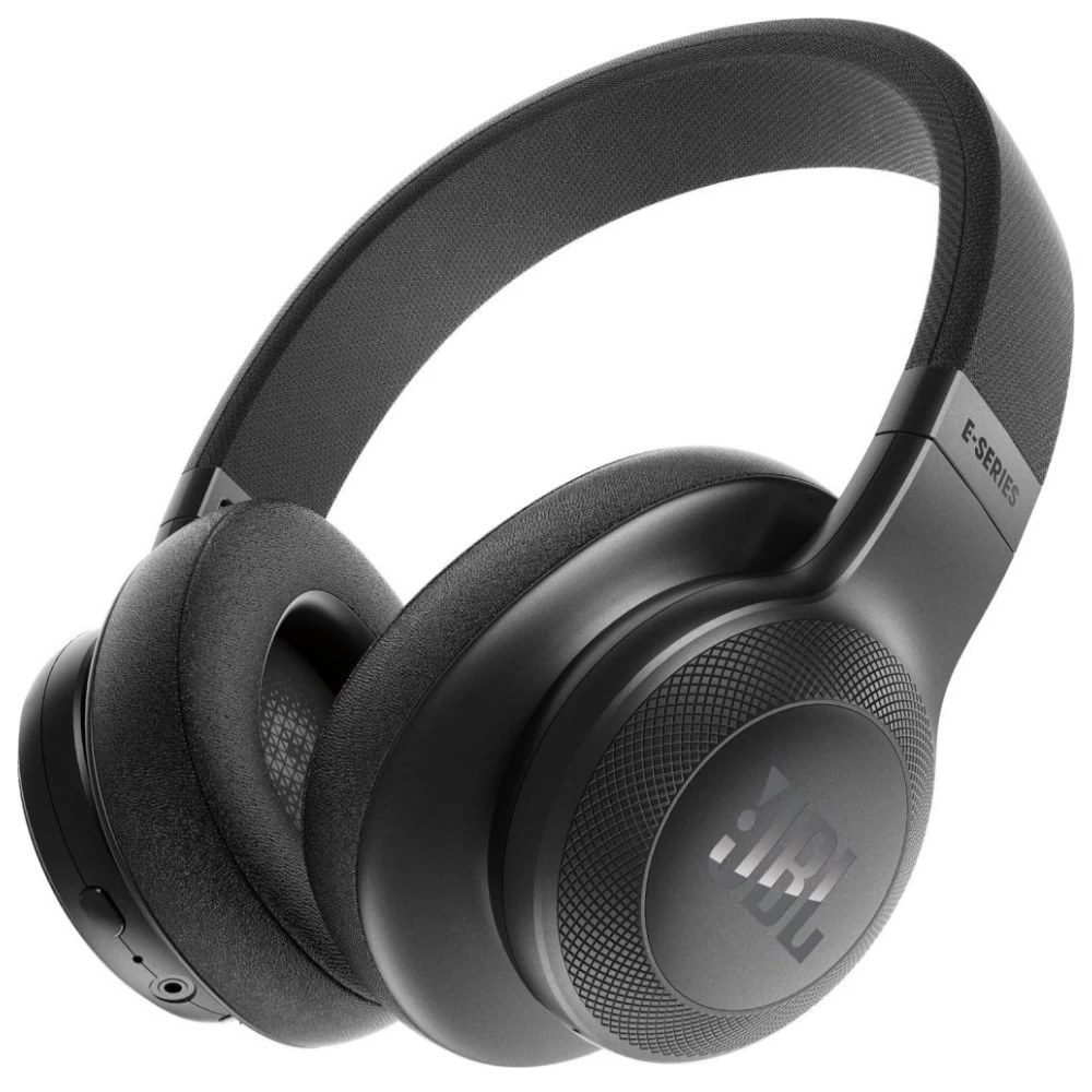 Belaidės ausinės JBL E55BT, Juoda (Ekspozicinė prekė)