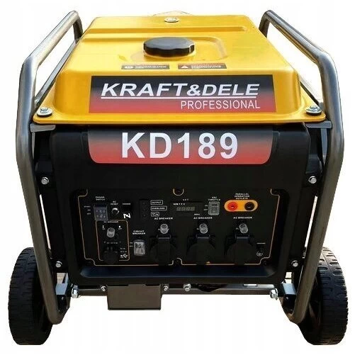 Benzininis elektros generatorius Kraft&amp;Dele 8500W 230V KD189