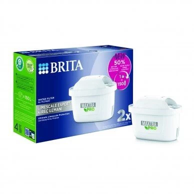 BRITA vandens filtras MXpro LIMESCALE EXPERT 2 vnt