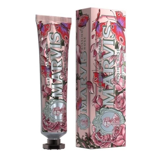 Dantų pasta Marvis Kissing Rose Mėtų ir rožių aromato 75 ml