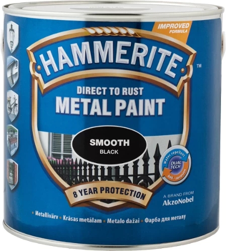 Dažai Hammerite Hammered pilka 750ml