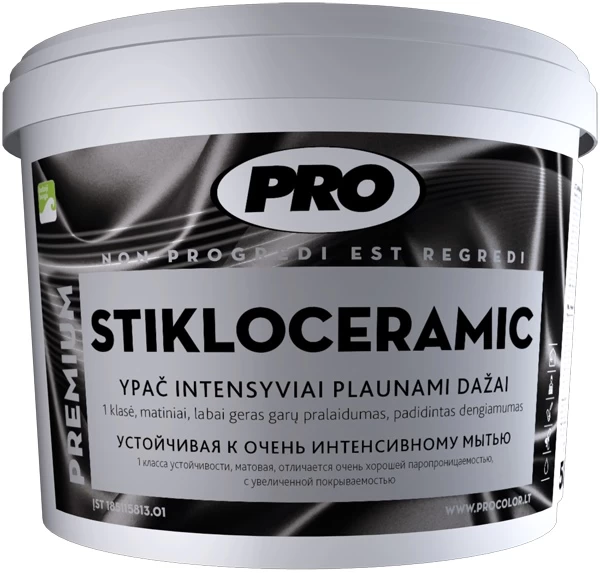 DAŽAI PRO STIKLOCERAMIC (BAZĖ A) 0,9L