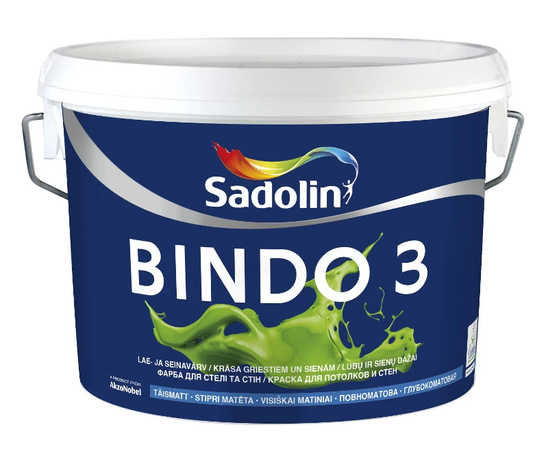 DAŽAI SADOLIN BINDO 3 (A BAZĖ) 2,5L