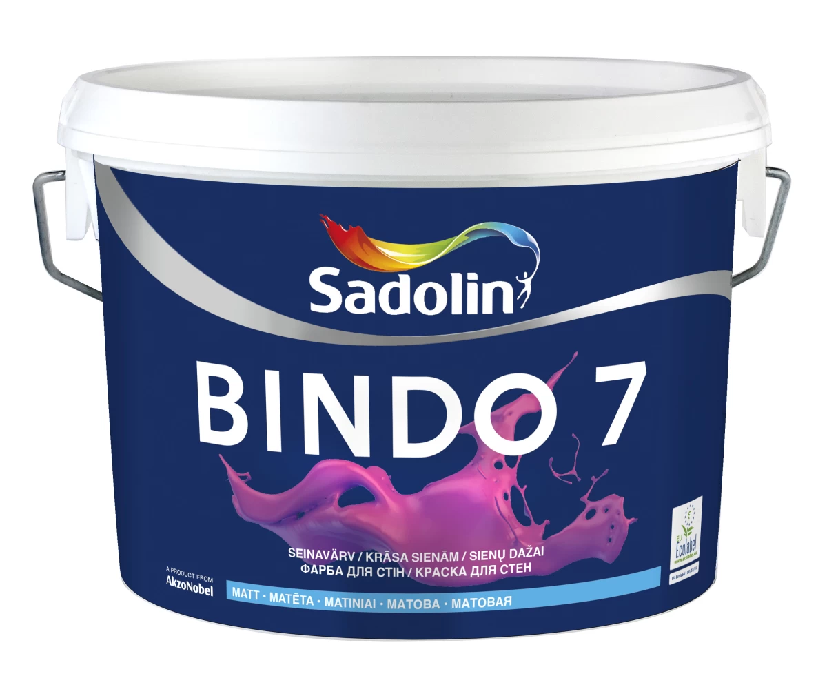 DAŽAI SADOLIN BINDO 7 (A BAZĖ) 2,5L