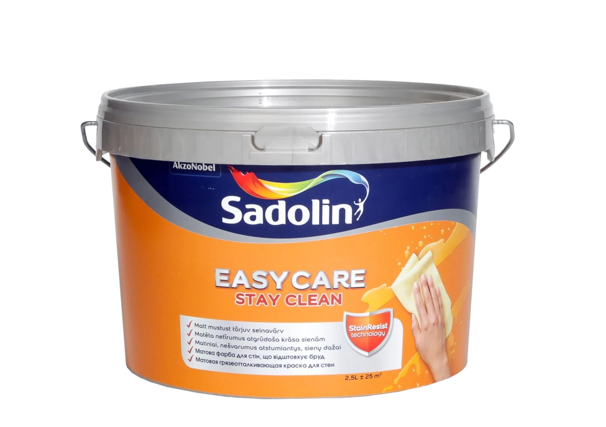 DAŽAI SADOLIN EASY CARE (A BAZĖ) 2,5L