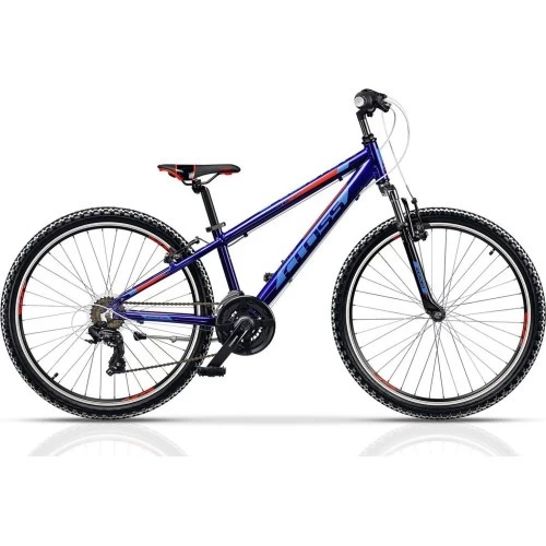 Dviratis Cross Speedster Boy 26, dydis 12.5(32cm), mėlynas/juodas