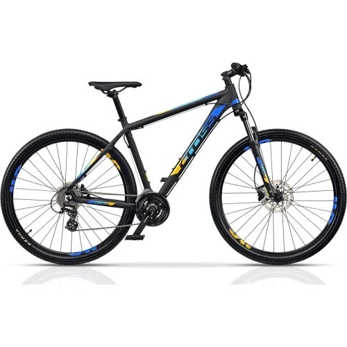 Dviratis Cross GRX 8 29 dydis 20 (51cm), juodas/mėlynas