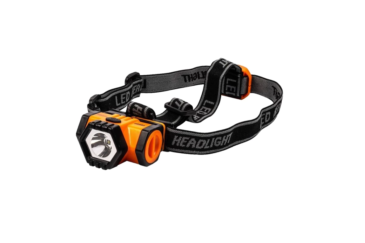 Galvos žibintuvėlis CREE LED 3W+1LED