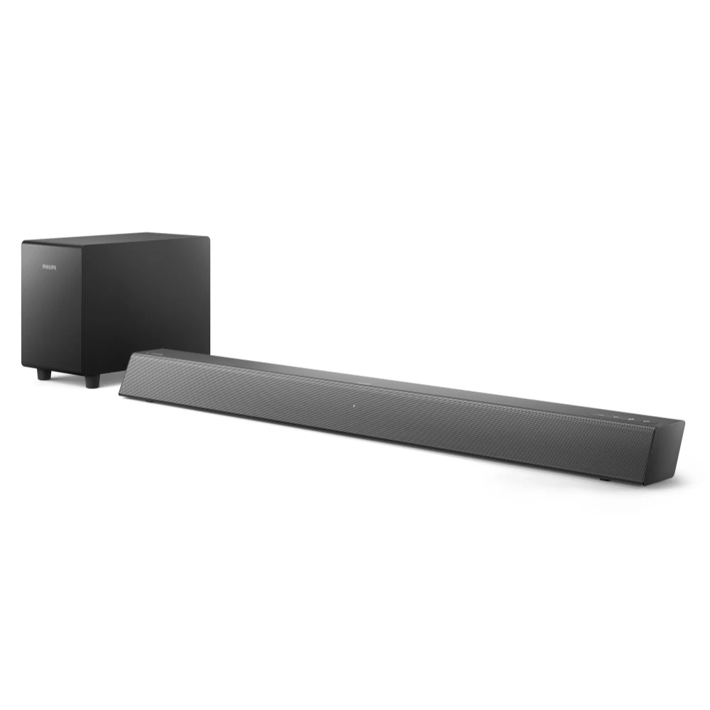 Garso kolonėlė su belaidžiu žemų dažnių garsiakalbiu Philips Soundbar TAB5308 (Ekspozicinė prekė)