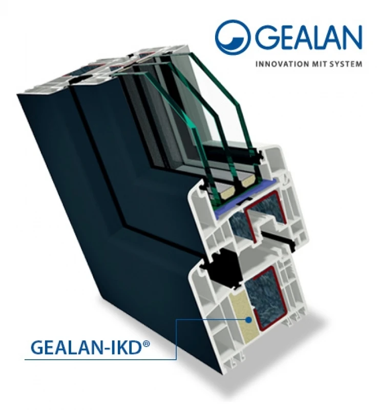 GEALAN-IKD® – optimali šilumos izoliacija