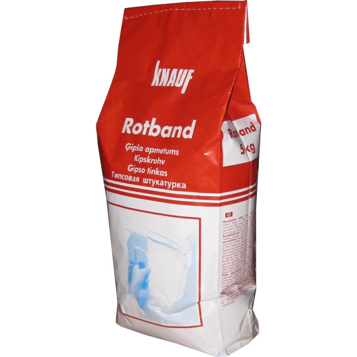 Gipsinis tinkas KNAUF Rotband Latvija, 5kg