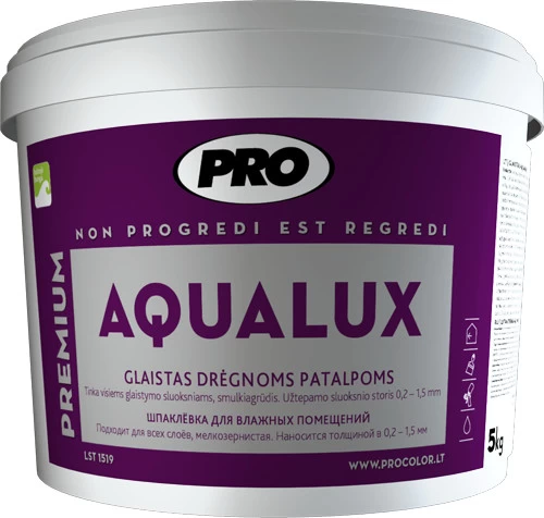 Glaistas PRO Aqualux, 1,5kg