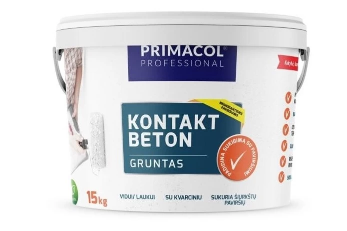 Gruntas PRIMACOL Beton Kontakt, 15kg