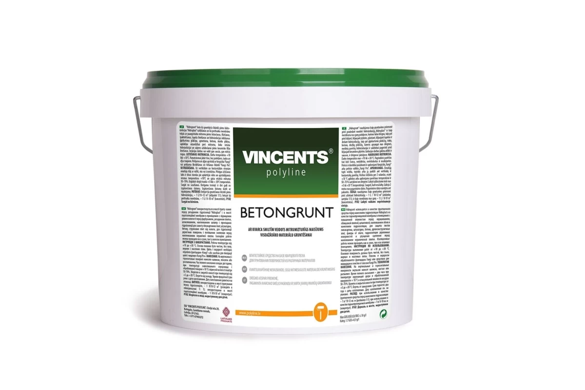 Gruntas Vincents Polyline Betongrunt 4 kg