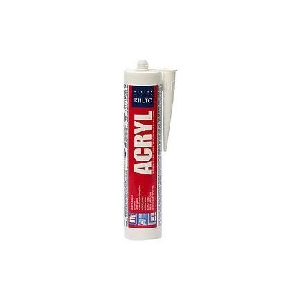 Hermetikas KIILTO Acryl, 310ml balta sp.