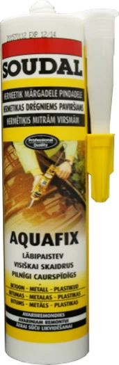 Hermetikas SOUDAL Aquafix, 300ml