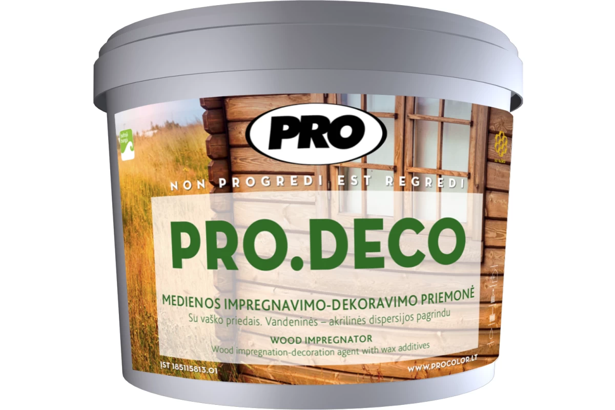 IMPREGNANTAS MEDIENAI PRO.DECO (ĄŽUOLAS) 5L