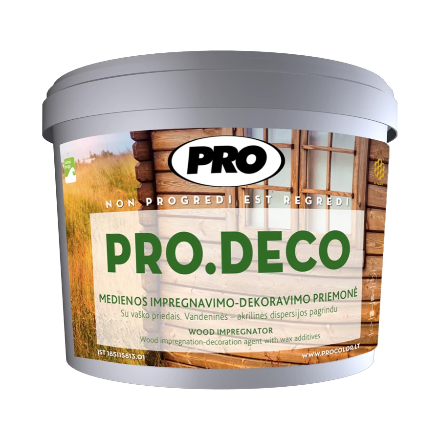 Impregnantas PRO Deco, 1l baltas