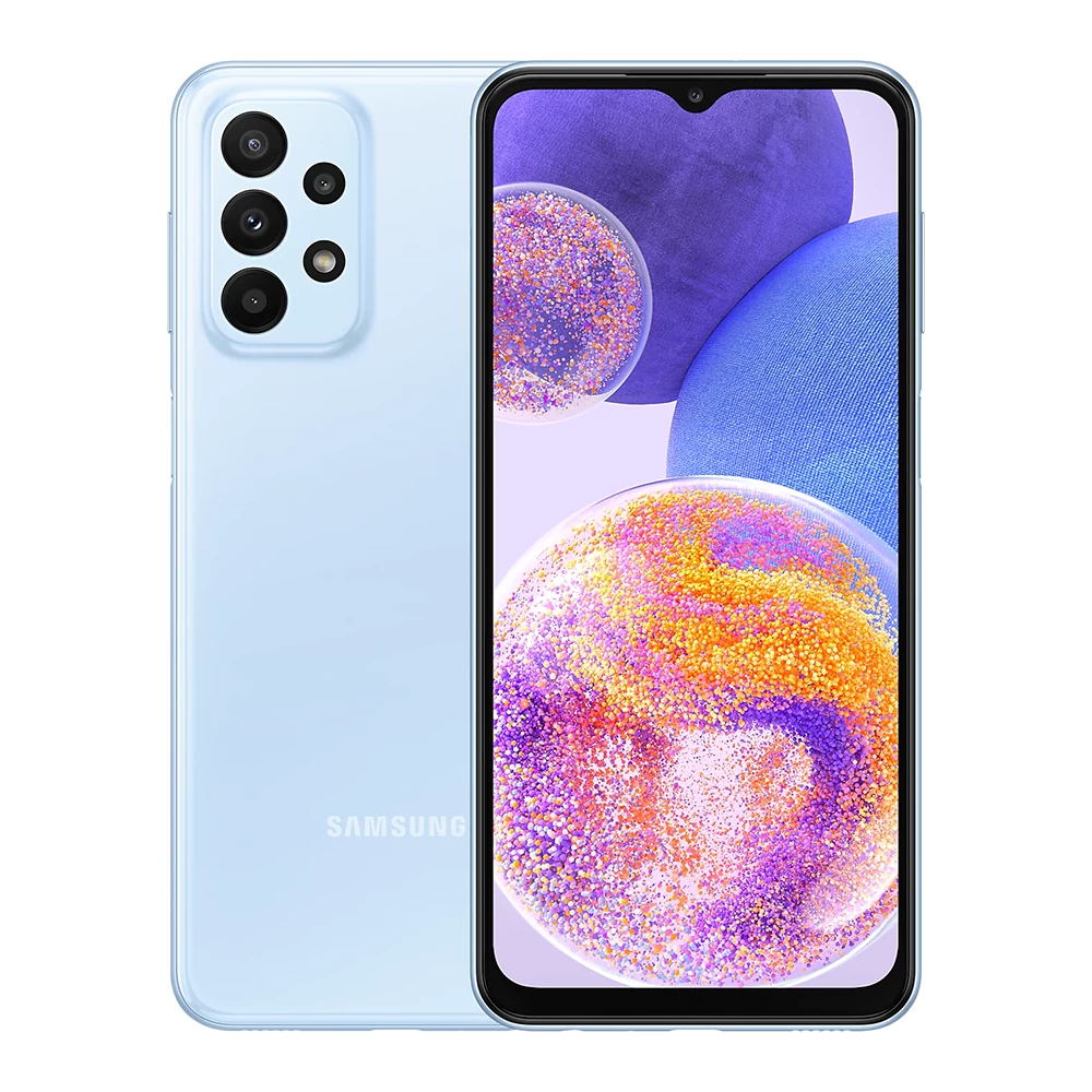 Išmanusi telefonas Samsung Galaxy A23 5G 4/64GB, Mėlyna (Ekspozicinė prekė)