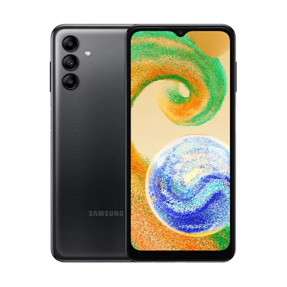 Išmanusis telefonas Galaxy A04s 32 GB A047F, juoda (Ekspozicinė prekė)