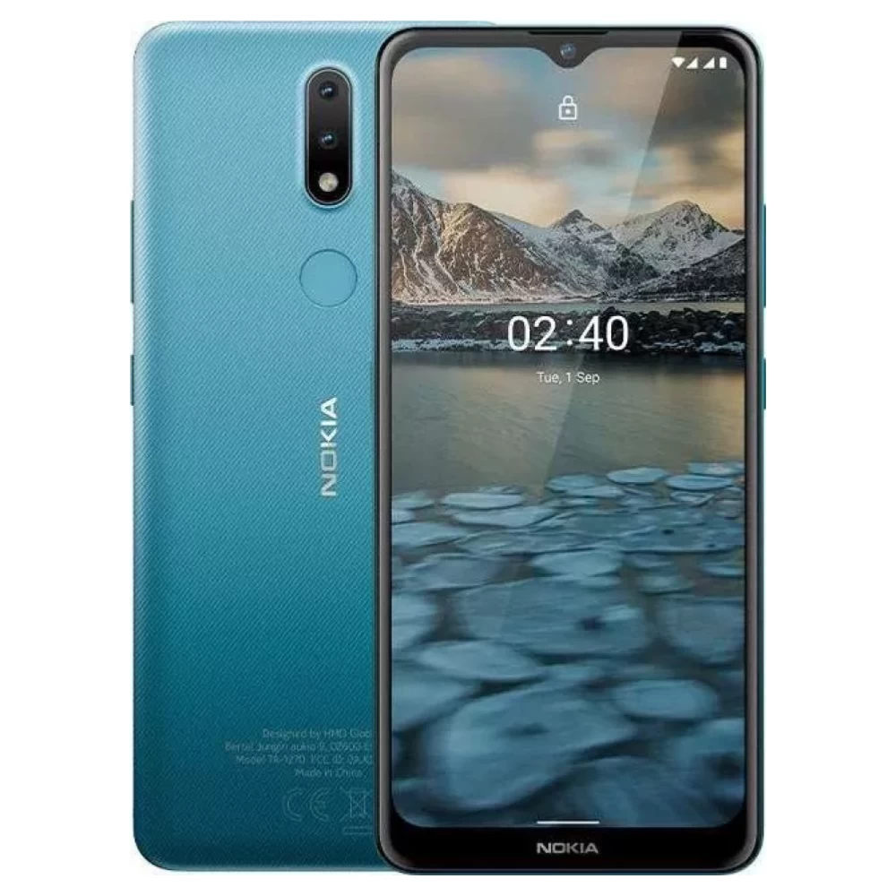 Išmanusis Telefonas Nokia 2.4 TA-1270 32GB, Mėlyna (Ekspozicinė prekė)